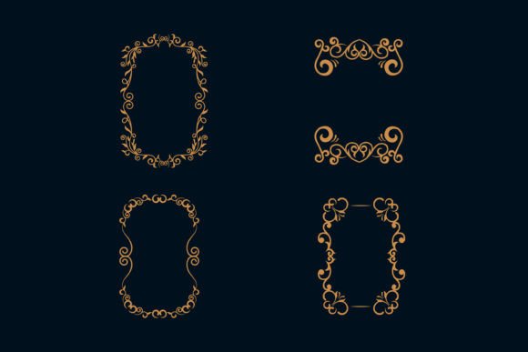 Download Vector Decorative Frame Template - Decorative frame Collection