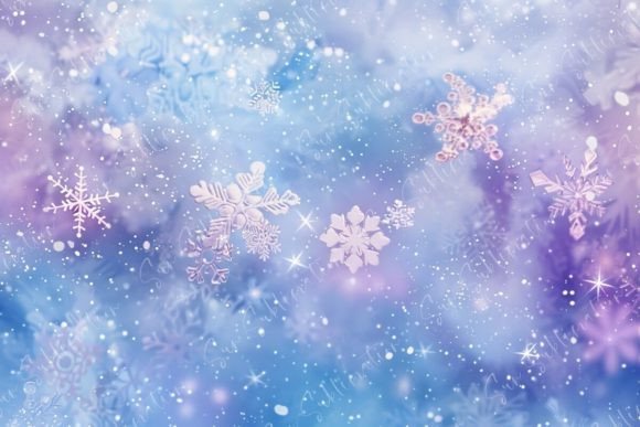 Download Light Blue and Purple Winter Background - Purple Collection