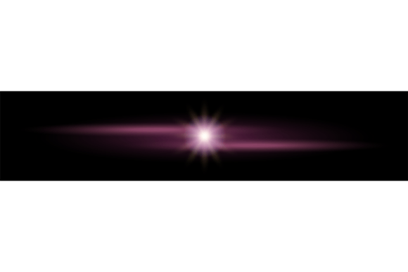 Download Purple Sparkle Light Effect. Glare Rays - Purple Collection