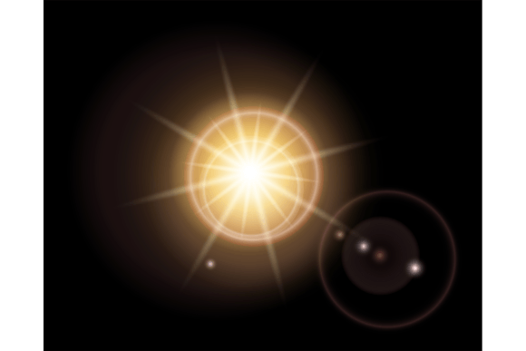 Download Light Glare Effect. Lens Yellow Glow Spa - Glow Collection
