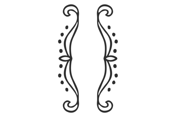 Download Doodle Braces. Decorative Frame Element. - Premium Resources