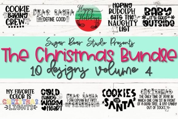 Download Christmas Mini Bundle Volume 4 - Christmas mini Collection